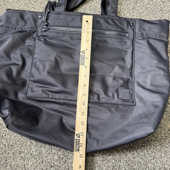 Madewell The MWL Resourced Tote Bag Black Shoulder Weekender Poly - Picture 9 of 9